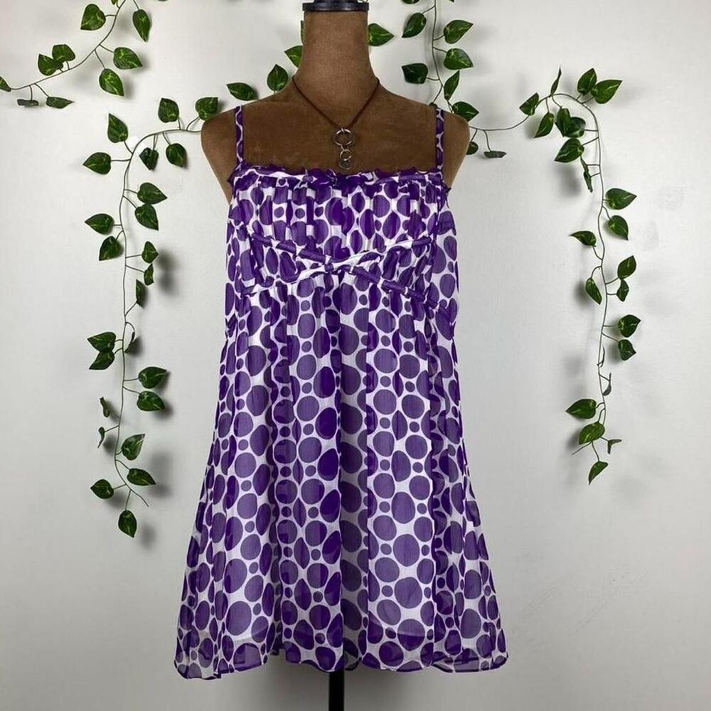 Inc-international-concepts Women's Purple and White Dress